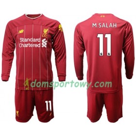 Koszulka Liverpool M.Salah 11 Dziecięcy Domowe Koszulki Piłkarskie 2019-2020 Długi Rękaw